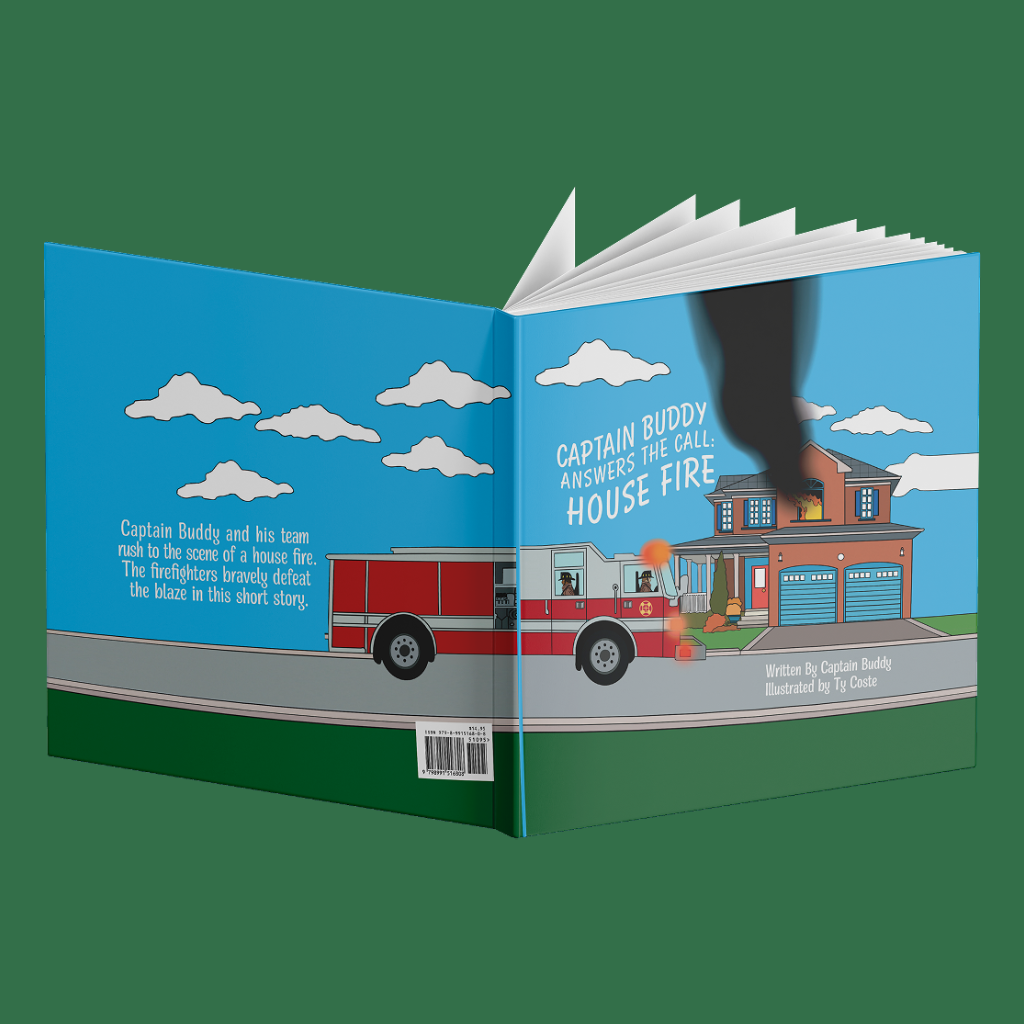 Caption Buddy Answers the call:
House Fire